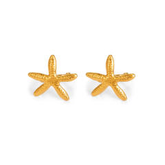 18KG summer holiday vacation starfish stainless steel ear cuff