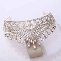 Luxury Bridal Rhinestone Beauty Headwear wedding crown