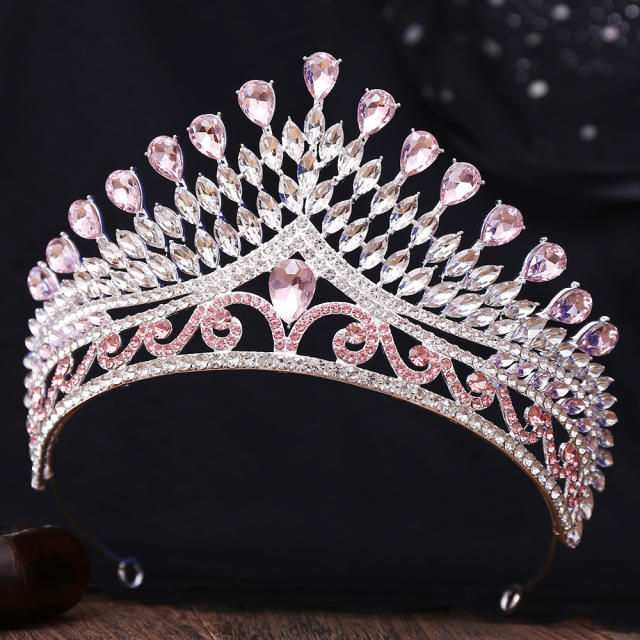 Luxury Bridal Rhinestone Beauty Headwear wedding crown
