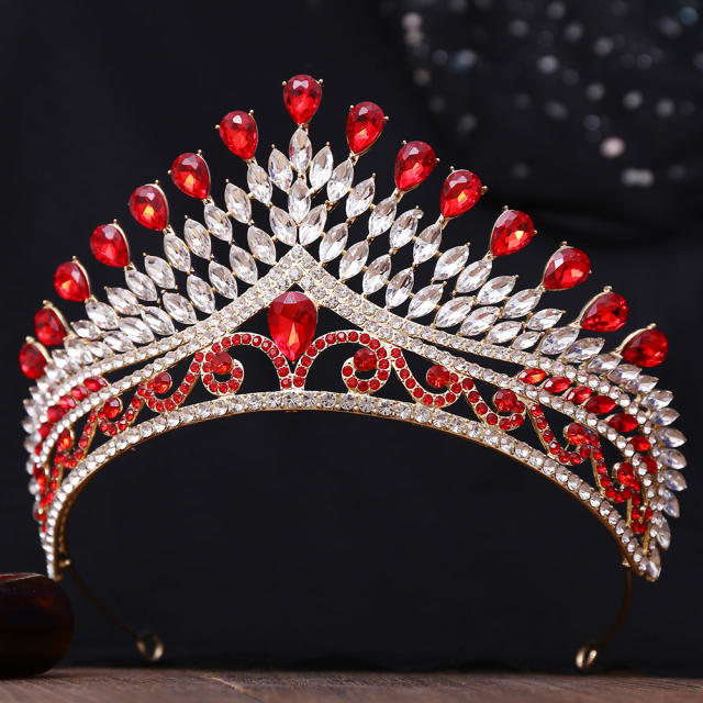 Luxury Bridal Rhinestone Beauty Headwear wedding crown
