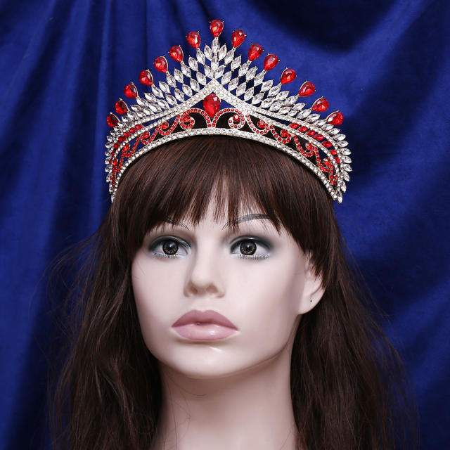 Luxury Bridal Rhinestone Beauty Headwear wedding crown