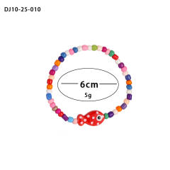 Summer colorful seed bead cute fish choker necklace bracelet suit