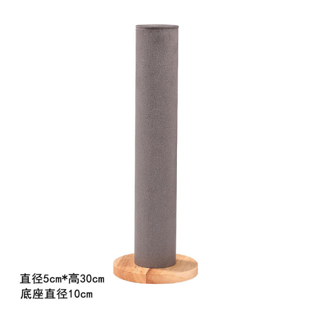 Cylindrical Vertical Head Flower Head Rope Display Rack Hair Accessories Storage Rack