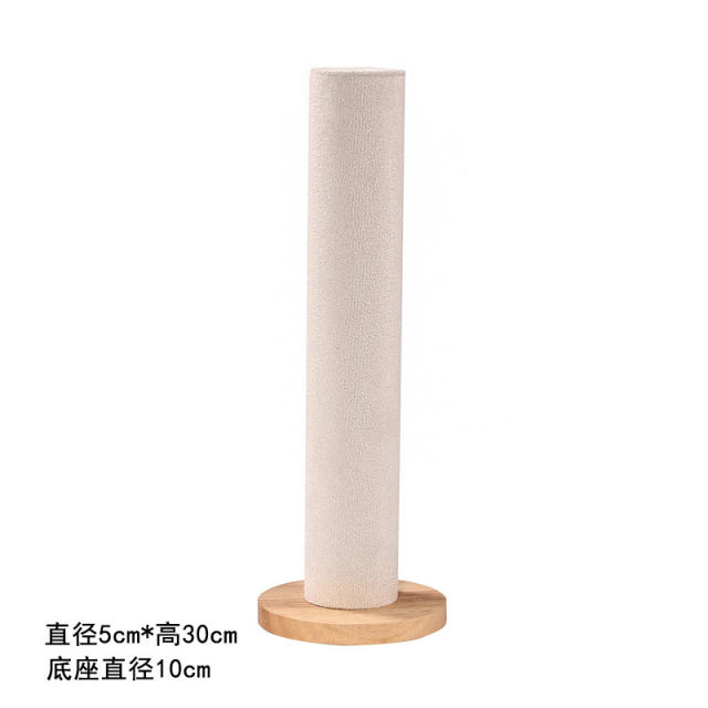 Cylindrical Vertical Head Flower Head Rope Display Rack Hair Accessories Storage Rack