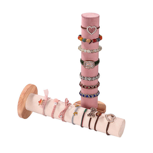 Cylindrical Vertical Head Flower Head Rope Display Rack Hair Accessories Storage Rack