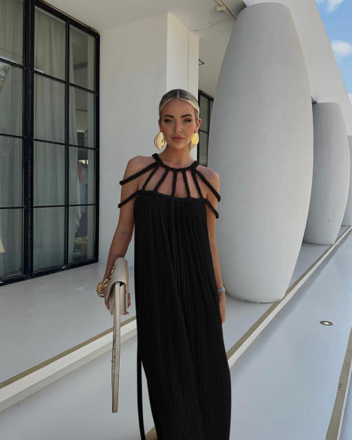 Summer new women's lace off-shoulder sexy halter loose holiday beach dress for women