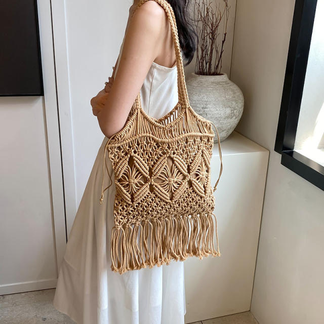 Women's Woven Small Bag All-match Shoulder Bag Seaside Straw Bag
