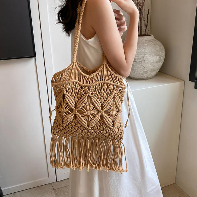 Women's Woven Small Bag All-match Shoulder Bag Seaside Straw Bag
