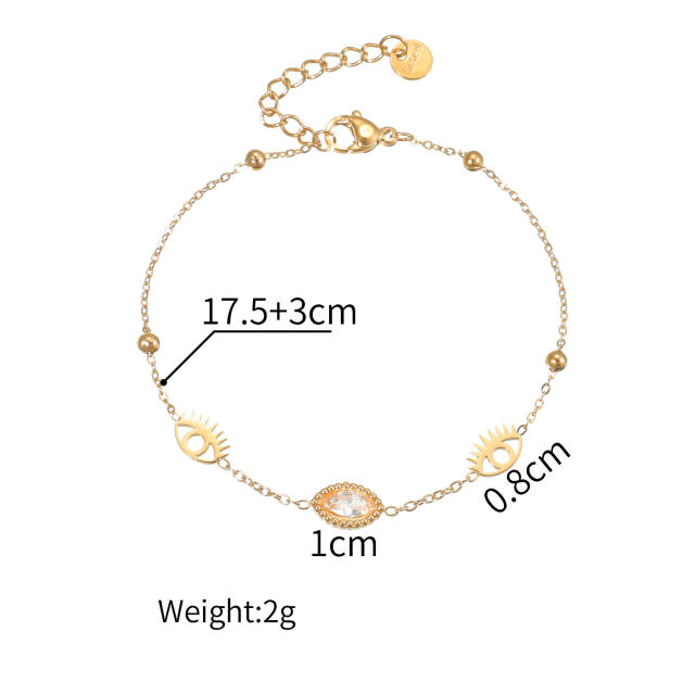Hot-Selling Diamond Bracelet for Women stainless steel heart life tree butterfly bracelet