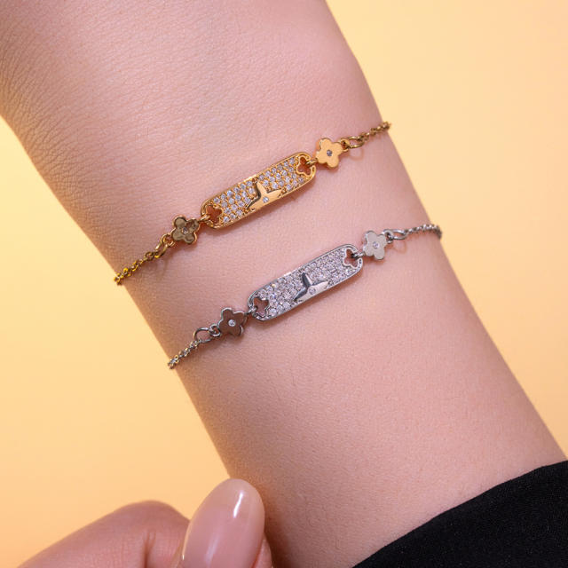 Trendy Unique Personality Zircon Bracelet for Women