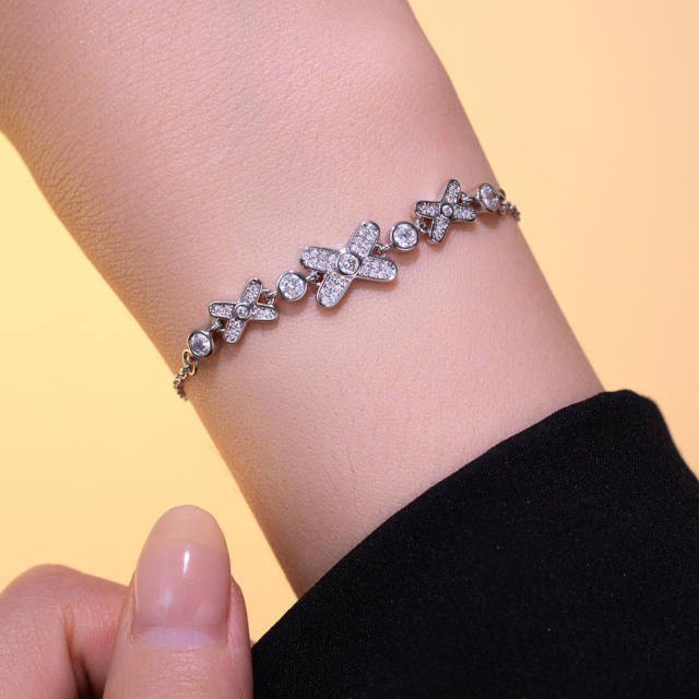 Light Luxury Zircon Bracelet for Women