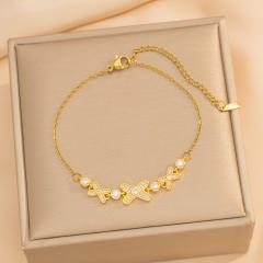 Light Luxury Zircon Bracelet for Women