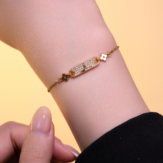Trendy Unique Personality Zircon Bracelet for Women