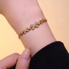 Light Luxury Zircon Bracelet for Women