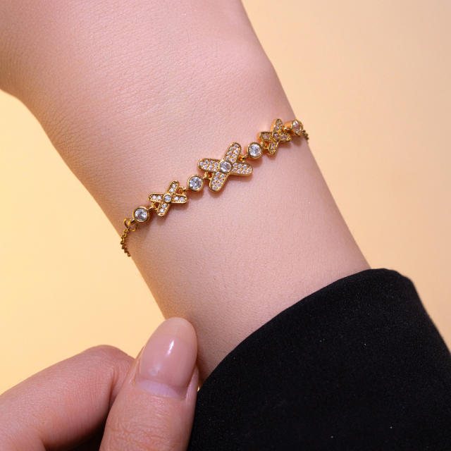 Light Luxury Zircon Bracelet for Women