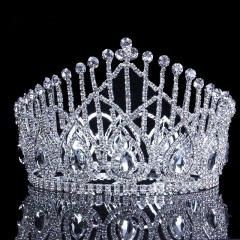 Full crystal rhinestones Crown bridal wedding headdress