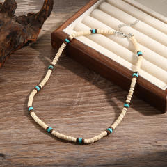 Hip Hop Imperial Stone Beaded Necklace for men