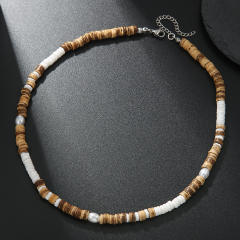 Hip Hop Imperial Stone Beaded Necklace for men