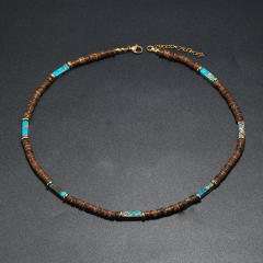 Hip Hop Imperial Stone Beaded Necklace for men