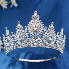 Hot Selling Adjustable Beauty Pageant Champion Crown Princess Queen Birthday Crown Bridal Crown