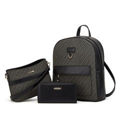 New Cross-border Backpack Tote Bag Women Crossbody Bag Three-piece Set