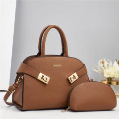 Women's Bag New Bag Large Capacity PU Leather Handbag Women's Tote Bag set