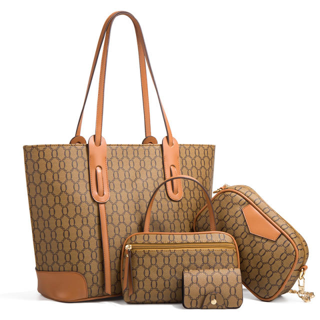 New Fashion European American Retro Tote Bag Large Capacity Bag suit for Women