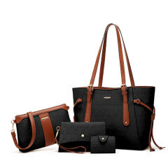 Four-piece New Fashionable Shoulder Crossbody Bag Large Capacity Tote Bag set