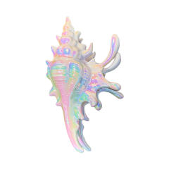Summer holiday unique conch design hair claw clips
