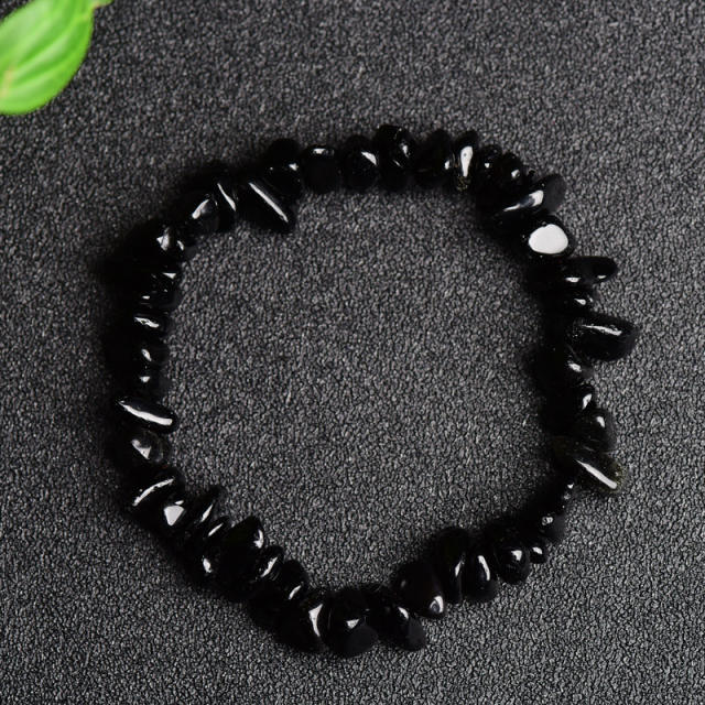 Crystal Bracelet Citrine White Pine Tiger Eye natural Stone Trendy Men's Women's Personalized Bracelet