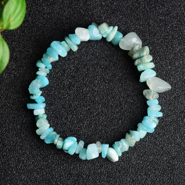 Crystal Bracelet Citrine White Pine Tiger Eye natural Stone Trendy Men's Women's Personalized Bracelet