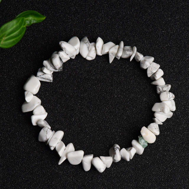 Crystal Bracelet Citrine White Pine Tiger Eye natural Stone Trendy Men's Women's Personalized Bracelet