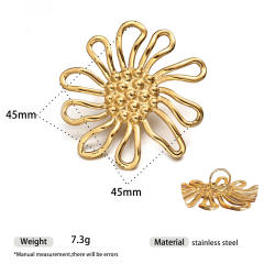 Marine Stainless Steel Pendant starfish conch shell pendant colorful thick Rope chain DIY beach style necklace