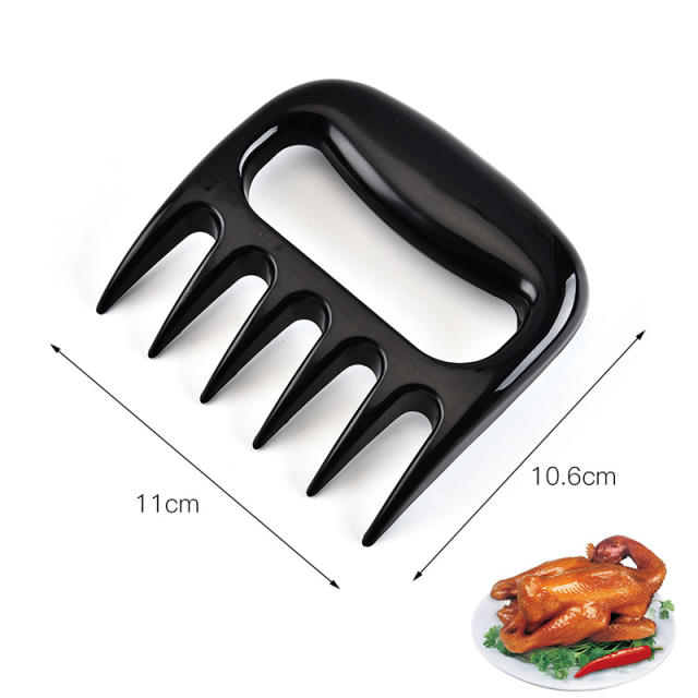 Roast chicken meat splitter hand silk chicken barbecue pine meat tool tear meat splitter bear claw fork multi-use barbecue fork