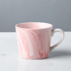 Ceramic Mug Marble Pattern Cup Couple Cup Accompanying Gift Coffee Cup