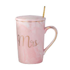 Ceramic Mug Marble Pattern Cup Couple Cup Accompanying Gift Coffee Cup