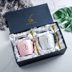 diagonal couple cup (gift box)
