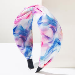 Boho tie dry vacation headband