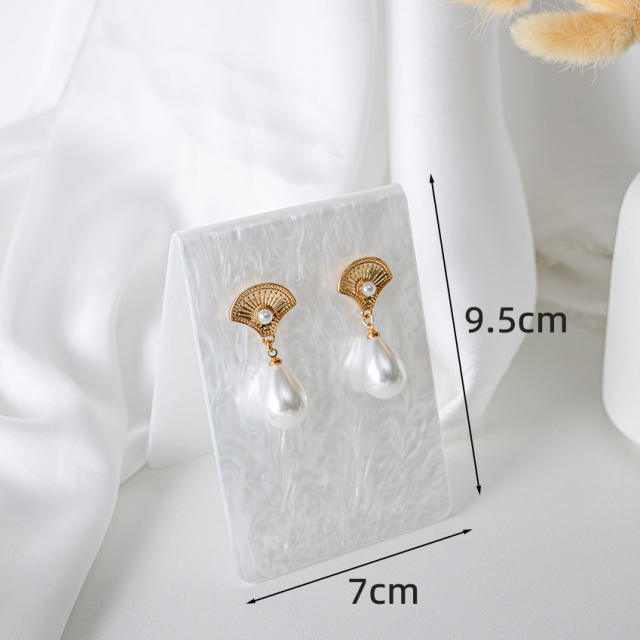 Moire acrylic earrings display rack hanging earrings earrings rack storage stall display jewelry photo props