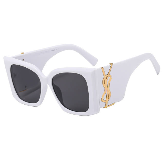 New Women's Fashion All-match Sunglasses Big Frame Cat's Eye Sunglasses