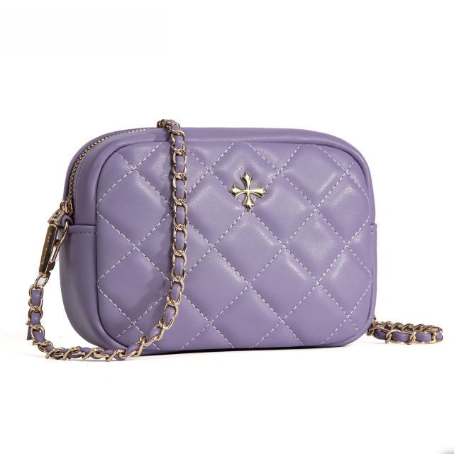 New Ladies Bag Fashion Quilted Rhombic Large Capacity Shoulder Bag Mini Chanel Style chain b