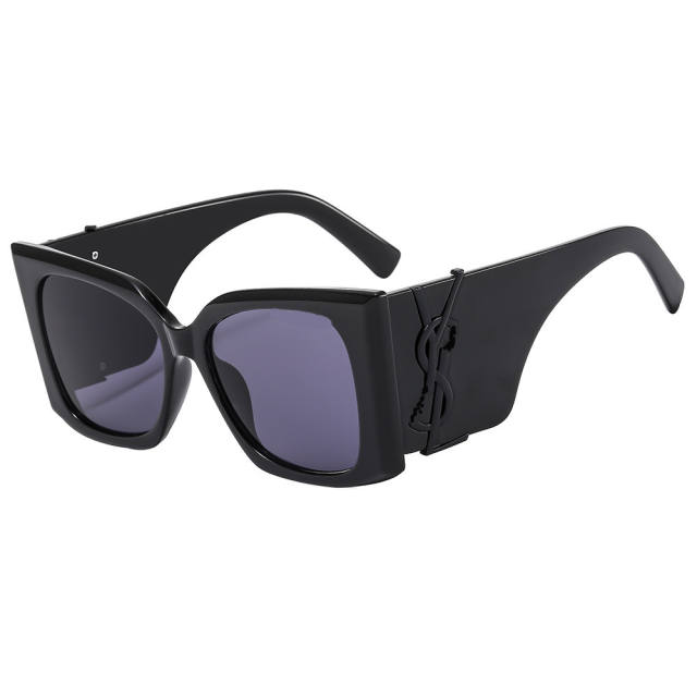 New Women's Fashion All-match Sunglasses Big Frame Cat's Eye Sunglasses