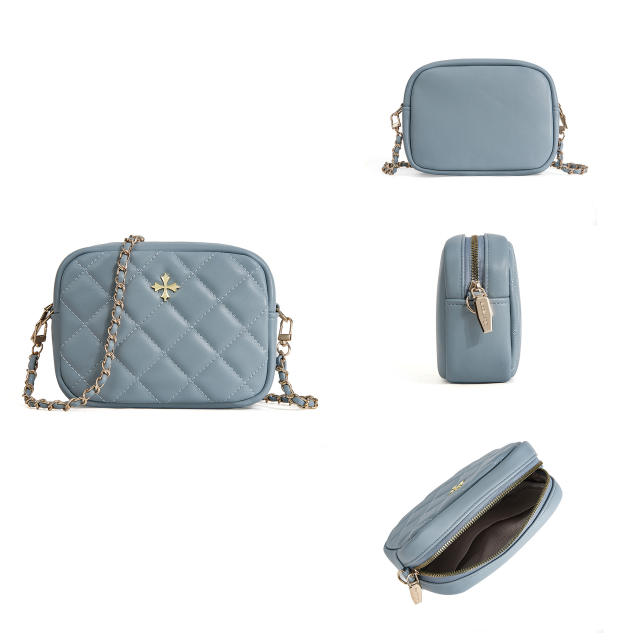New Ladies Bag Fashion Quilted Rhombic Large Capacity Shoulder Bag Mini Chanel Style chain b