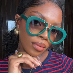 Ins Big Frame vintage Sunglasses Sunscreen Street Photoshoot Fashion Sunglasses Trendy