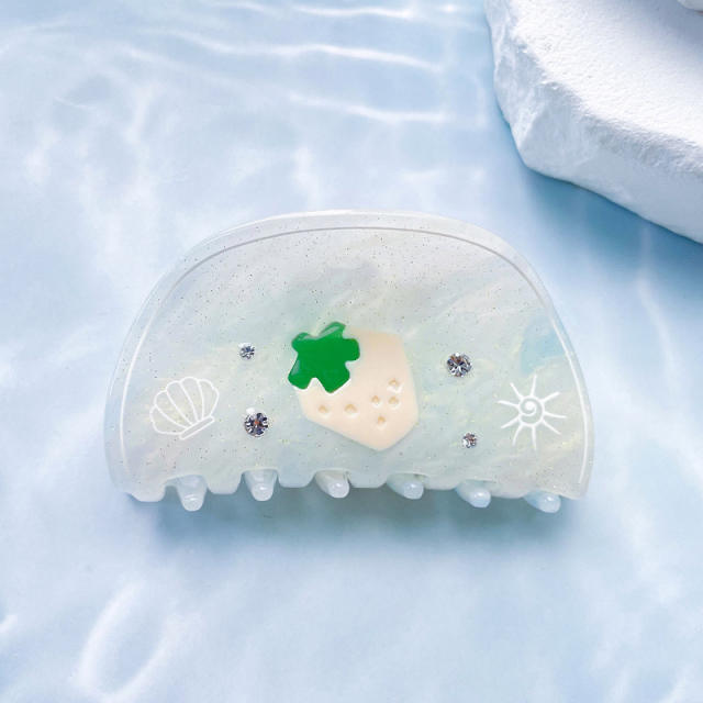 Korean Style Shell Starfish Clip Dreamy Girl hair claw clips for summer holiday