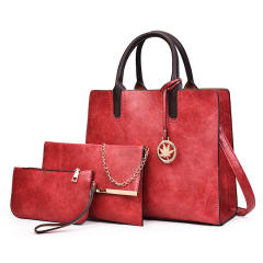 Summer New Women's Bag Fashion Three-piece Set handbag purse suit