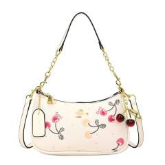 2025 hot sale heart strawberry print women shoulder bag popular bag