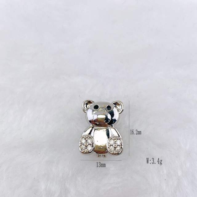 Best-Selling Copper Inlaid Zircon DIY Bracelet Accessories Watch Strap Personalized Hand Jewelry