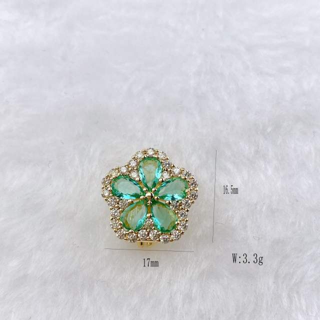 Best-Selling Copper Inlaid Zircon DIY Bracelet Accessories Watch Strap Personalized Hand Jewelry