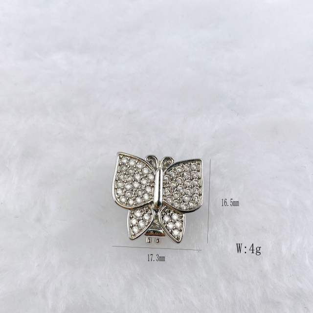 Best-Selling Copper Inlaid Zircon DIY Bracelet Accessories Watch Strap Personalized Hand Jewelry